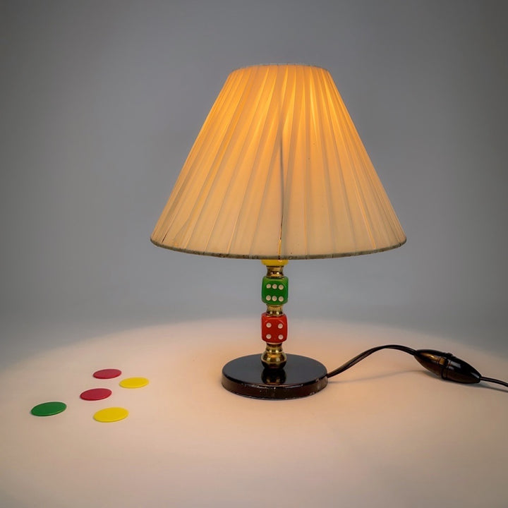 Lampe de table "Dés" années 50