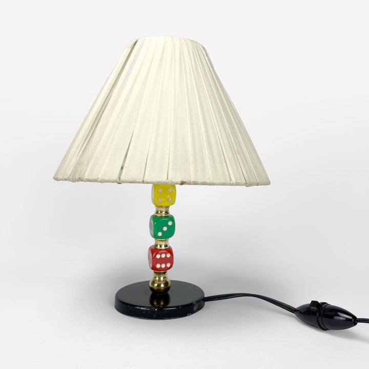 Lampe de table "Dés" années 50