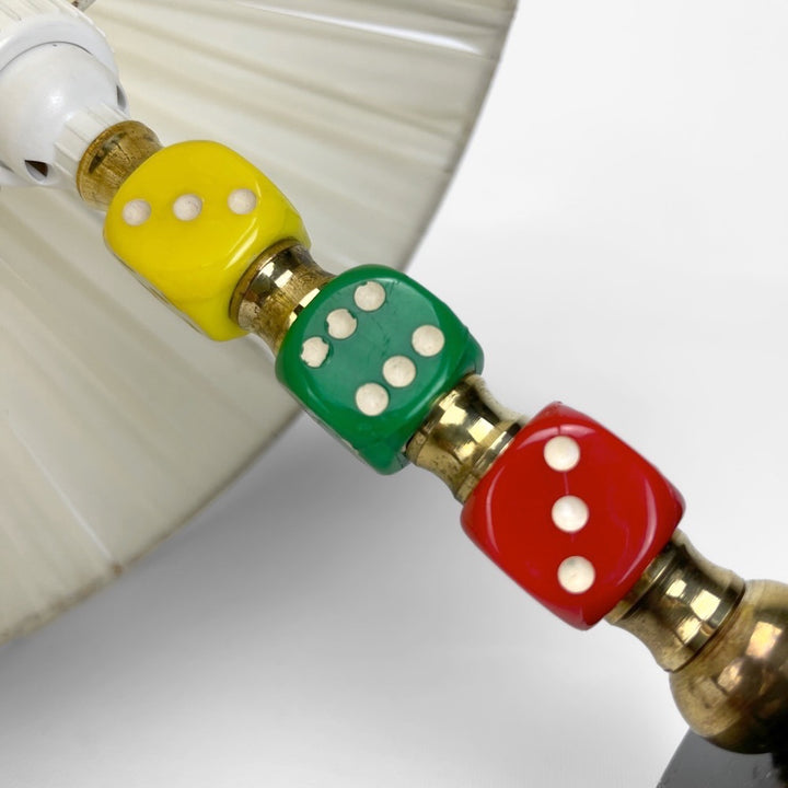 Lampe de table "Dés" années 50