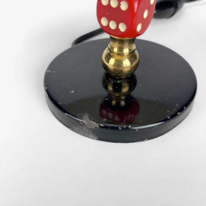 Lampe de table "Dés" années 50