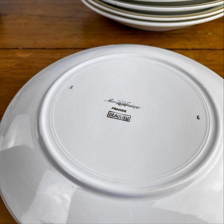 Service de table Sarreguemines modèle Beaulieu