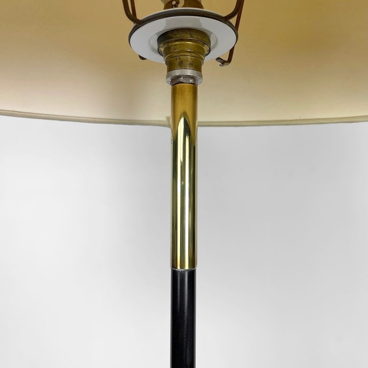 Lampadaire design années 50 pied filaire en métal