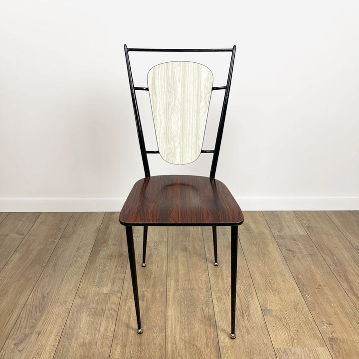 Paire de chaises design atypiques Formica