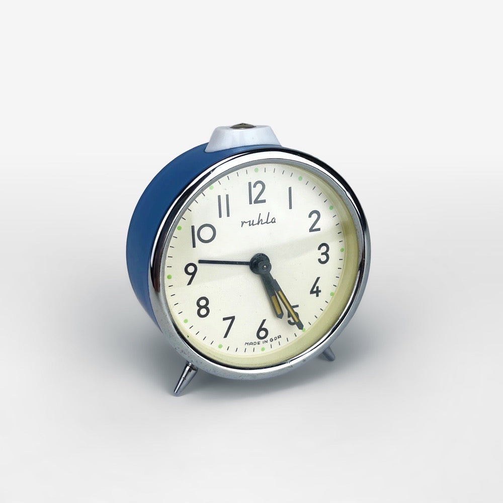 Réveil mécanique design Ruhla GDR années 60 – Zelda et Charlie