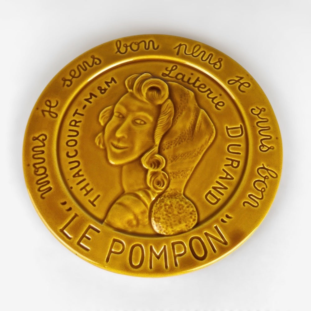 Dessous de plat publicitaire "Le Pompon" Vallauris