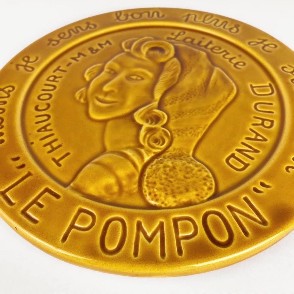 Dessous de plat publicitaire "Le Pompon" Vallauris