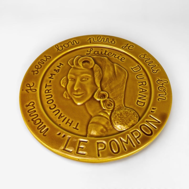 Dessous de plat publicitaire "Le Pompon" Vallauris