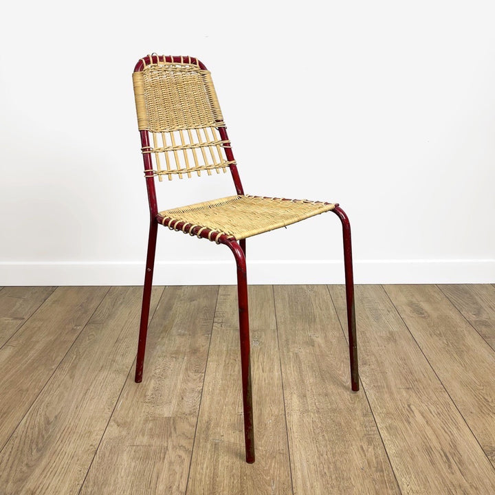 Chaise enfant design minimaliste vintage