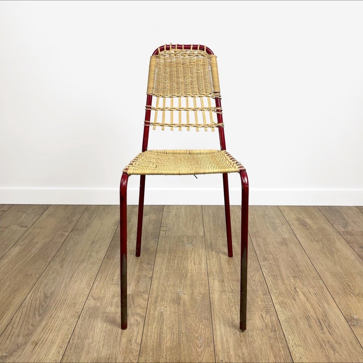 Chaise enfant design minimaliste vintage