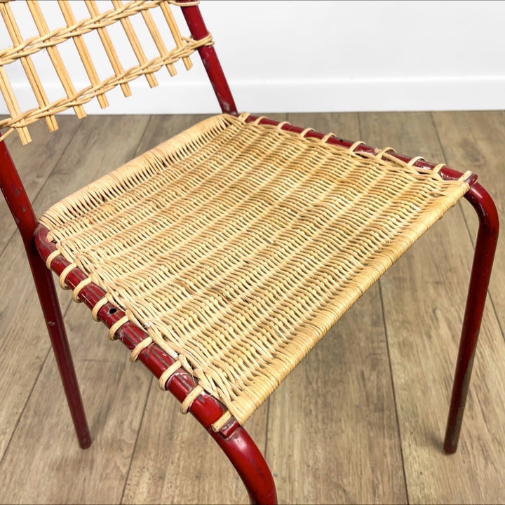 Chaise enfant design minimaliste vintage