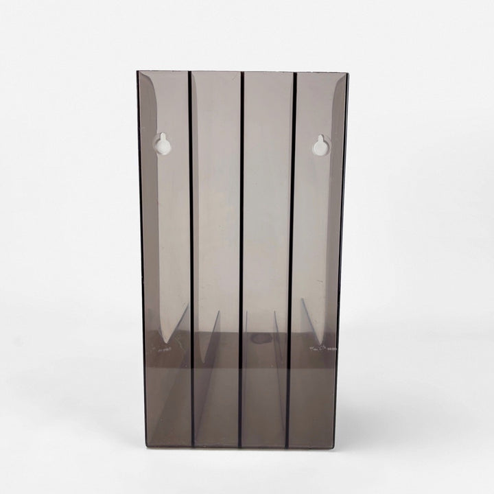Portes vinyles en plexis fumé années 70