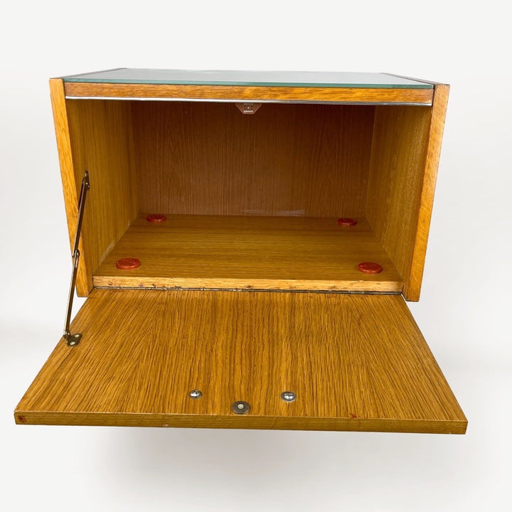 Chevet scandinave bois et verre SEM