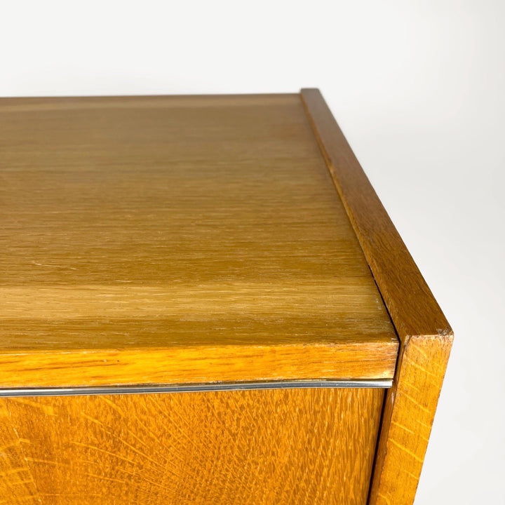 Chevet scandinave bois et verre SEM